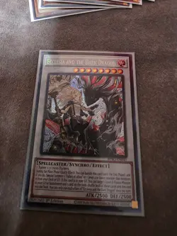 Yugioh Ecclesia And The Dark Dragon BPRO-EN041 Secret Rare 1st edition NM - Image 1