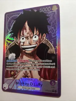 One Piece Monkey.D.Luffy OP05-060 Leader Alternative Art LP - Image 4