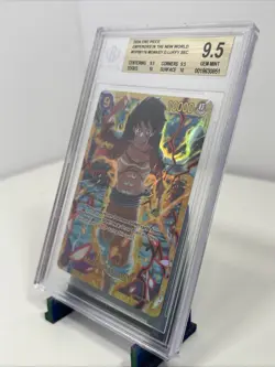One Piece Emperors in the New World OP09 Monkey D Luffy SEC HOLO BGS 9.5 ENG - Image 3
