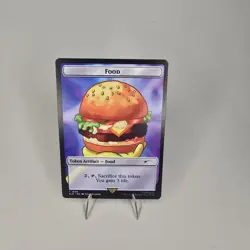 MTG Food Token 1938 Krabby Patty Non Foil SpongeBob Secret Lair Drop SLD - Image 1