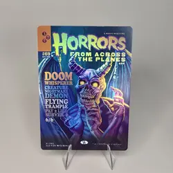 MTG Doom Whisperer (Rainbow Foil) Secret Lair Drop Foil Magic The Gathering LP - Image 1