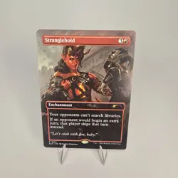 MTG Stranglehold (1804) *Non-Foil* Borderless Secret Lair: Karlach's Rage NM - Image 1