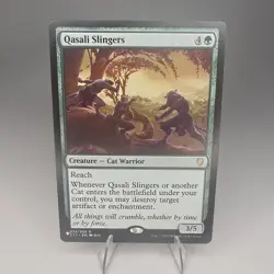 MTG Qasali Slingers- The List #033 Magic The Gathering Non-Foil LP - Image 1