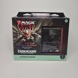 Magic The Gathering Duskmourn Endless Punishment Commander Deck NEW SEALED - Image 1