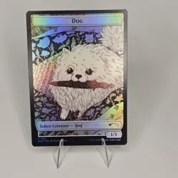 2xDog Cat 1516-1517 Double Sided Rainbow Foil Token Secret Lair Cats & Dogs MTG - Image 2