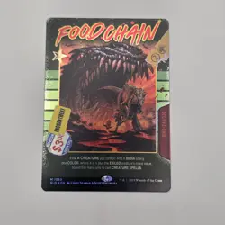 Magic The Gathering Food Chain Secret Lair Drop Foil Mtg Nm - Image 1