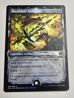 Blackblade Reforged Gideon Signature Spellbook Foil - Image 1