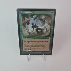 Exploration (Retro Frame) Dominaria Remastered Foil MTG Magic The Gathering LP - Image 1