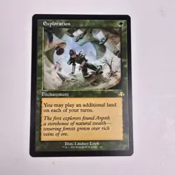 MTG Exploration Retro Frame Dominaria Remastered LP Magic The Gathering - Image 1
