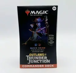 MTG Magic - Outlaws of Thunder Junction - Quick Draw Commander Deck - Sealed - Image 1