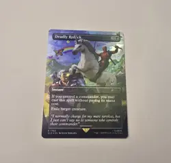 MTG - Deadly Rollick (Rainbow Foil) Deadpool Secret Lair Drop NM - Image 1