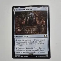 MTG The Golden Throne 157 Warhammer Commander LP Magic The Gathering - Image 1