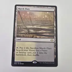 MTG Modern Horizons 2 #248 Marsh Flats NM Magic The Gathering - Image 1