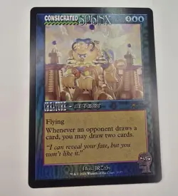 MTG Consecrated Sphinx (1657) Secret Lair Drop Series LP FOIL - Image 1