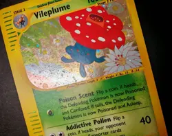 Vileplume Holo Aquapolis H31/H32 ENG - Pokemon Card Holo Rare - Image 2