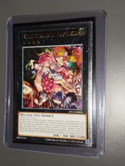 Yugioh! Tratrix Rafflesia Ultimate Rare OP13-DE003 Near Mint - Image 2