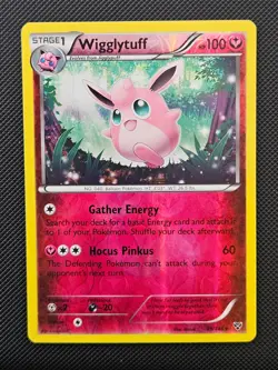 WIGGLYTUFF 89/146 R XY POKEMON REVERSE HOLO NM/M 2014 - Image 1