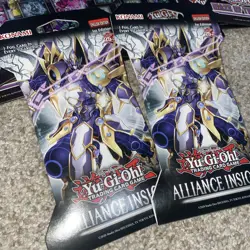 Yugioh TCG Mixed Sealed Pack Lot Supreme Darkness, Maze, Alliance 14 Packs - Image 2