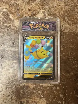 Pokemon Flying Pikachu V: Celebrations 25th Anniversary 006/025 Full Art Slab - Image 1