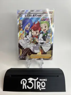 Chili & Cilan & Cress 258/264 Fusion Strike Ultra Rare Full Art 2021 Pokemon - Image 1