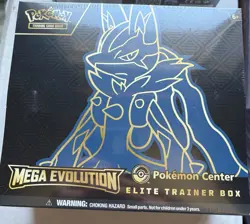 LOT Mega Evolution Lucario and Gardevoir Pokemon Center ETB Set Brand New Sealed - Image 4