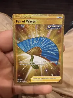 Fan Of Waves 226/198 Chilling Reign Full Art Hyper Rare Pokemon Card - Image 1