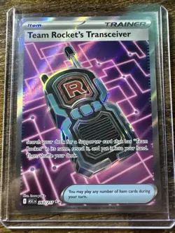 Team Rocket's Transceiver 263/217 Ultra Rare, Ascended Heroes, Holo, Pokemon, NM - Image 1