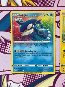 Pokemon TCG - Amazing Rare BUNDLE (x2) - Kyogre 021/072 & Raikou 050/185 - NM/M - Image 2