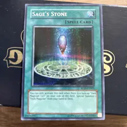 Yugioh Card Sage's Stone ROD-EN003 SECRET RARE - LP - Image 1