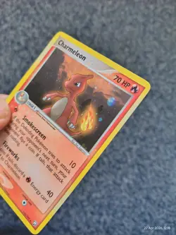 POKEMON TCG CHARMELEON SECRET RARE EX TEAM ROCKET RETURNS 110/109 2004 EXCELLENT - Image 2