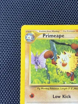 Pokemon TCG Primeape 18/18 Southern Islands Regular LP+ - Image 2
