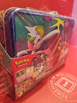2025 Pokemon TCG Collector Treasure Chest Lunch Box Tin - Factory SEALED - Image 2