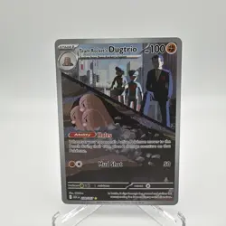 Team Rocket's Dugtrio 239/217 Pokemon TCG Ascended Heroes Illustration Rare - Image 2
