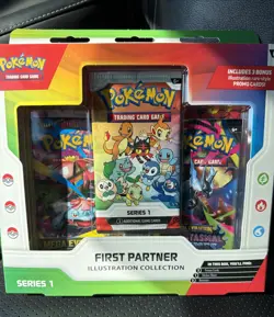 Pokemon TCG First Partner Illustration Collection Series 1 Box SEALED - Image 1