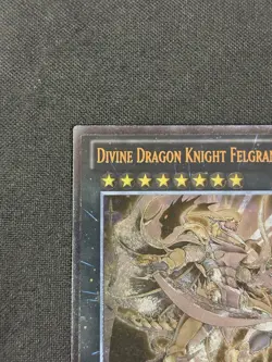 Divine Dragon Knight Felgrand (Ultimate Rare) SHSP-EN056 1st Edition Yugioh Card - Image 2