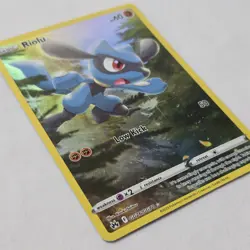 Riolu GG26/GG70 NM Pokemon Card – Crown Zenith Holo - Image 2