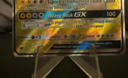 Alolan Golem GX Full Art Crimson Invasion Pokemon Sun & Moon - Image 4