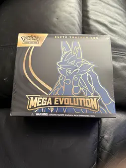 Pokemon TCG Mega Evolutions Elite Trainer Box Mega Lucario - Image 1