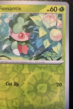 Fomantis 013/182 Reverse Holo Common Scarlet & Violet: Destined Rivals Pokemon - Image 3