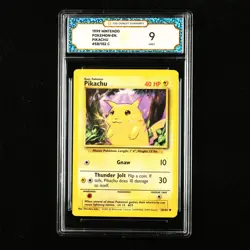 TQG 9 MINT 1999 Pokemon ENG Pikachu #58/102 C - Image 1