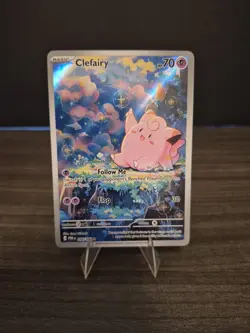 Pokemon TCG Clefairy Illustration Rare FA M/NM 94/88 Perfect Order - Image 1