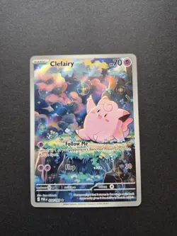 Pokemon TCG Clefairy Illustration Rare FA M/NM 94/88 Perfect Order - Image 2