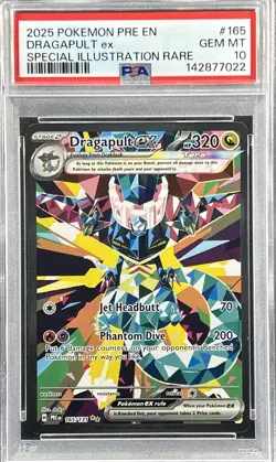 Pokemon Prismatic Evolutions EN ** DRAGAPULT ex ** 165 /131 SIR 💎PSA 10💎 - Image 1