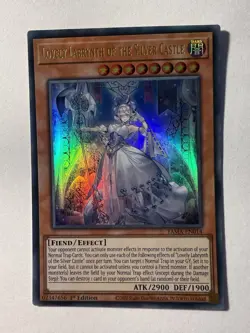 Yugioh! Lovely Labrynth of the Silver Castle TAMA-EN014 Ultra Rare 1st NM - Image 1