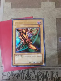 YUGIOH LEFT LEG OF THE FORBIDDEN ONE LOB-121 ULTRA UNLIMITED ED LP 1996 - Image 2