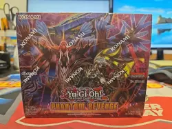 Konami Yu-Gi-Oh TCG 1st Edition Phantom Revenge Hobby Booster Box Factory Sealed - Image 1