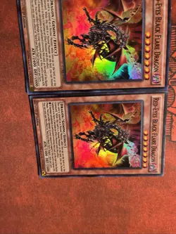 Red-Eyes Black Flare Dragon CORE-EN020 Clash of Rebellions 1st Edition. 3X - Image 3