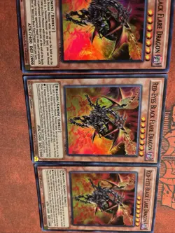 Red-Eyes Black Flare Dragon CORE-EN020 Clash of Rebellions 1st Edition. 3X - Image 4