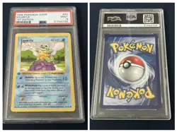 [PSA 9] 1999 Pokemon 1st Edition Base Set Starter Trio Squirtle Bulbasaur Charm - Image 4