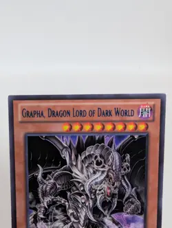 Yugioh Grapha, Dragon Lord of Dark World Blue Lettering DL18-EN006 MP - Image 4